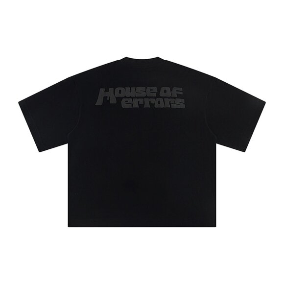 House of Errors Black Eye Lettering Print T Shirt - Picture 2 of 10